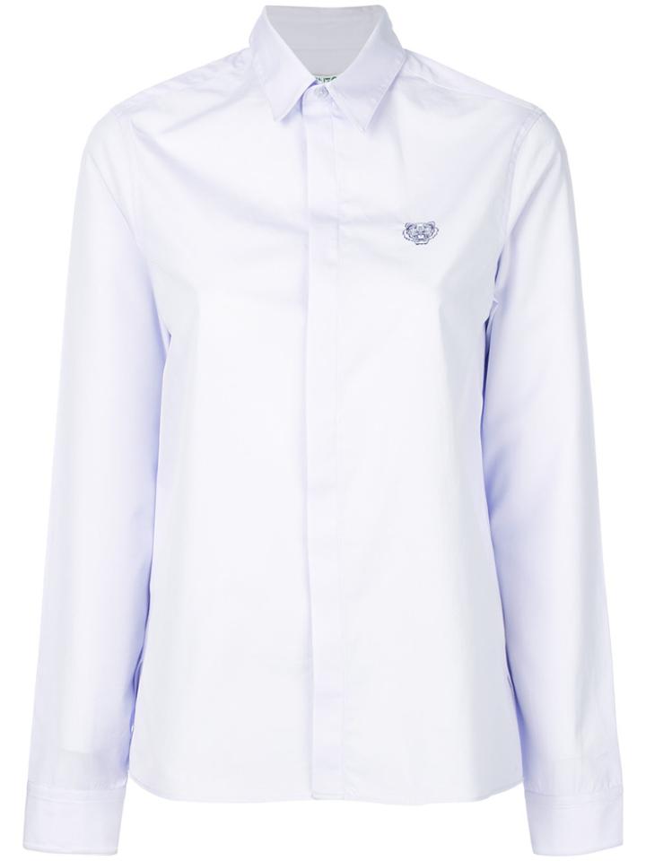 Kenzo Mini Tiger Shirt - Blue
