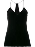 Theory V-neck Camisole Top - Black