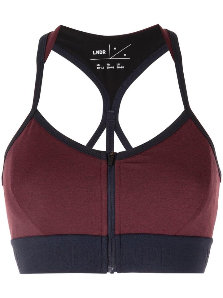 Lndr Compression Bra - Red
