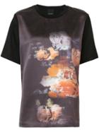 Josh Goot - Evening T-shirt - Women - Cotton/silk Satin - L, Cotton/silk Satin