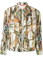 Gosha Rubchinskiy Printed Zip Jacket