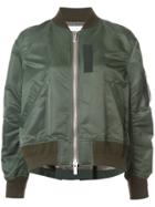 Sacai Bomber With Cape Back - Green