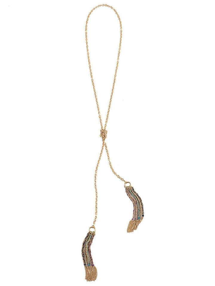 Carolina Bucci 'lucky' Chain Necklace - Multicolour