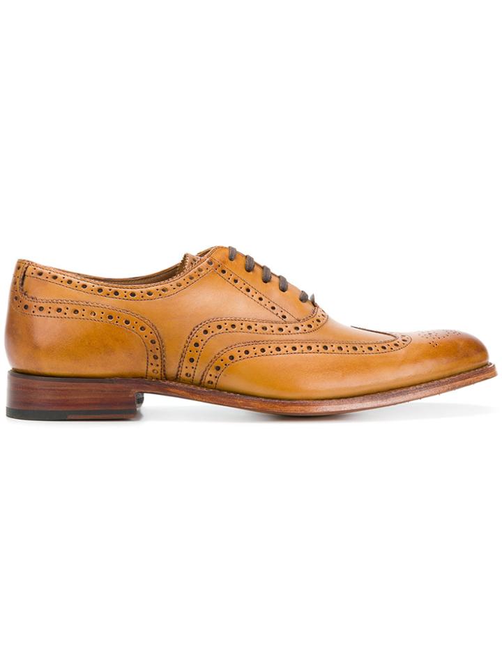 Grenson Dylan Brogues - Brown