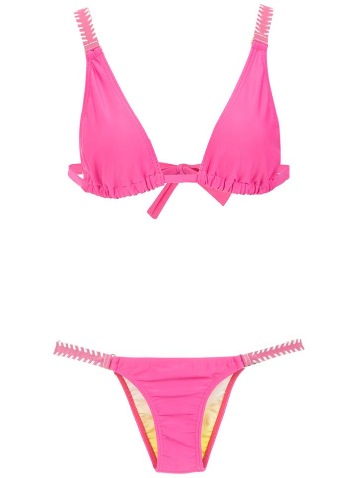 Amir Slama Bikini Set - Pink & Purple