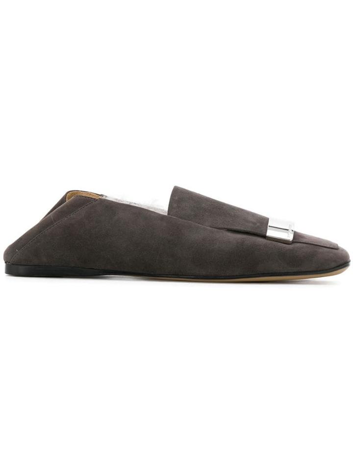 Sergio Rossi Sr1 Slippers - Grey