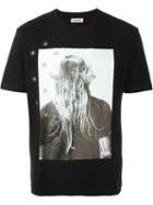 Palm Angels Girl Photo Print T-shirt, Size: L, Black, Cotton