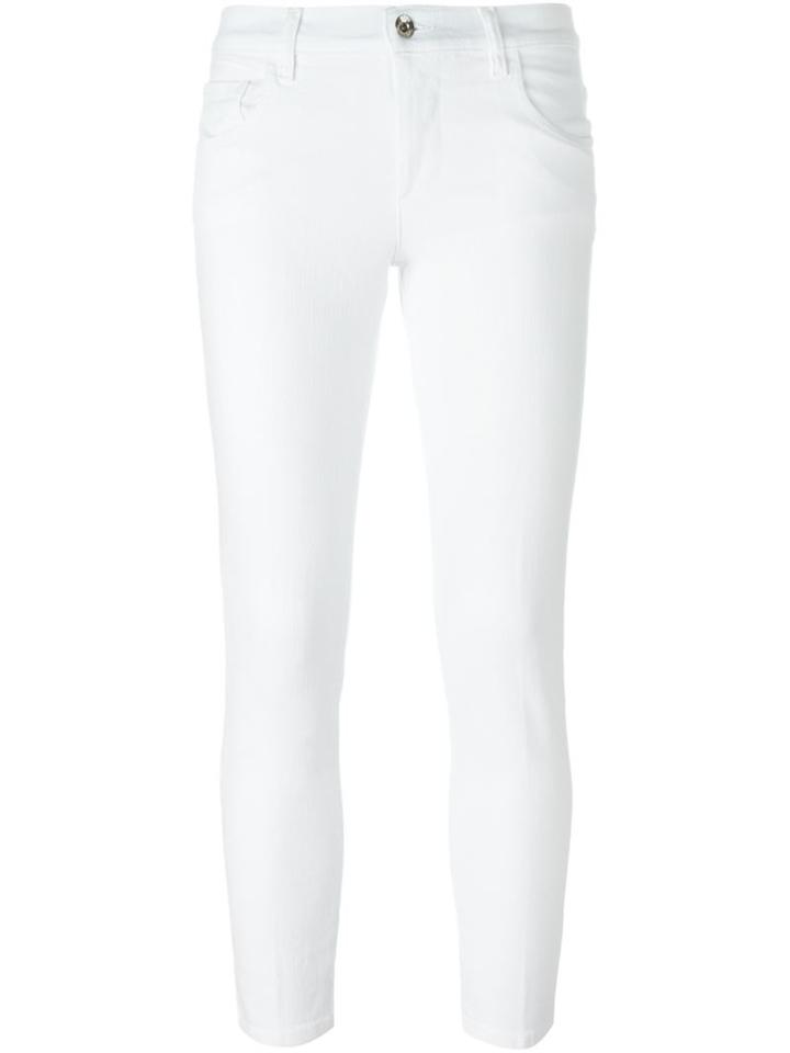 Red Valentino Skinny Jeans, Women's, Size: 28, White, Cotton/spandex/elastane