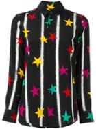 Saint Laurent 'paris' Star Print Shirt