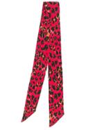 Andamane Short Printed Scarf - Red