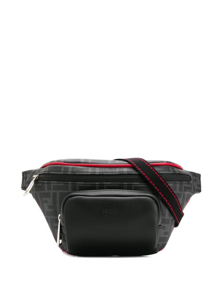 Fendi Monogram Belt Bag - Black