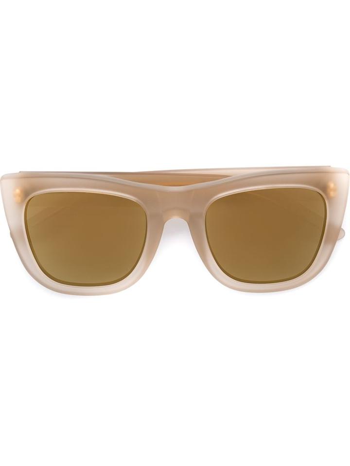 Retrosuperfuture 'gals Oracle' Sunglasses, Women's, Nude/neutrals, Acetate