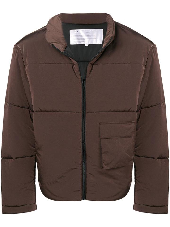 Oakley By Samuel Ross Short Padded Jacket - Brown