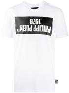 Philipp Plein Upside Down Logo T-shirt - White