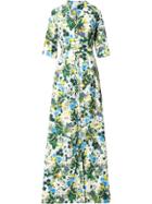 Erdem Floral Print Maxi Dress - Multicolour