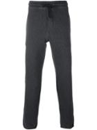 James Perse Drawstring Track Pants, Men's, Size: 0, Grey, Supima Cotton