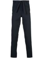 Stephan Schneider Tie Waist Straight Leg Trousers - Blue