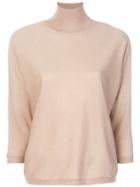 Max Mara Turtleneck Jumper - Nude & Neutrals