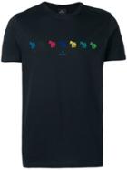 Ps Paul Smith Zebra Print T-shirt - Blue