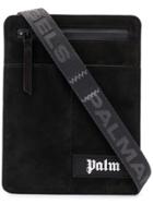 Palm Angels Logo Messenger Bag - Black