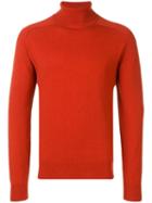 Ami Alexandre Mattiussi Turtleneck Sweater - Orange