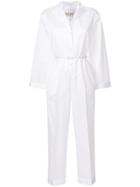 Emilio Pucci Eyelet-embellished Jumpsuit - White