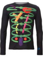 Walter Van Beirendonck Vintage Fluo Print Long Sleeve Top