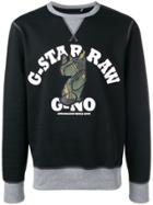 G-star Raw Research Logo Sweatshirt - Black