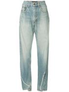 Tiger In The Rain High Rise Jeans - Blue