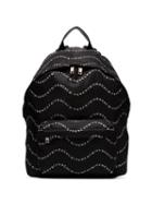 Givenchy Wave Logo-printed Backpack - Black