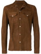 Salvatore Santoro Fitted Button Down Shirt - Brown