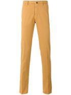 Incotex Skinny Trousers - Yellow & Orange