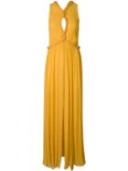 Jay Ahr Rope Detail Evening Dress