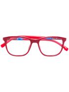 Lacoste Square Shaped Glasses - Red
