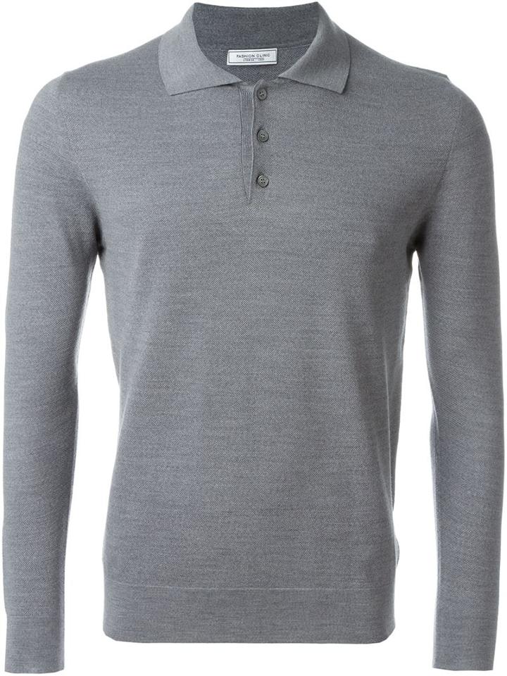 Fashion Clinic Longsleeved Polo Shirt
