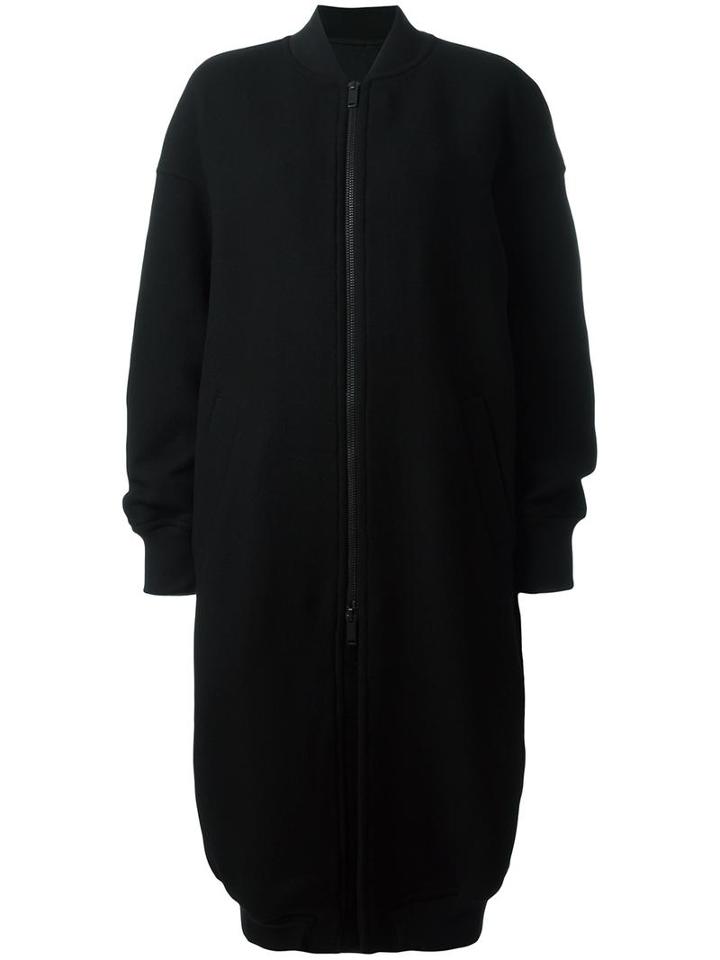A.f.vandevorst 'monday' Coat, Women's, Size: 36, Black, Polyamide/virgin Wool