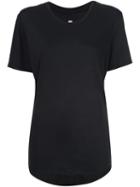 Raquel Allegra Basic T-shirt, Women's, Size: 2, Black, Cotton/polyester