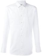 Alexander Mcqueen Appliquéd Shirt, Men's, Size: 16 1/2, White, Cotton