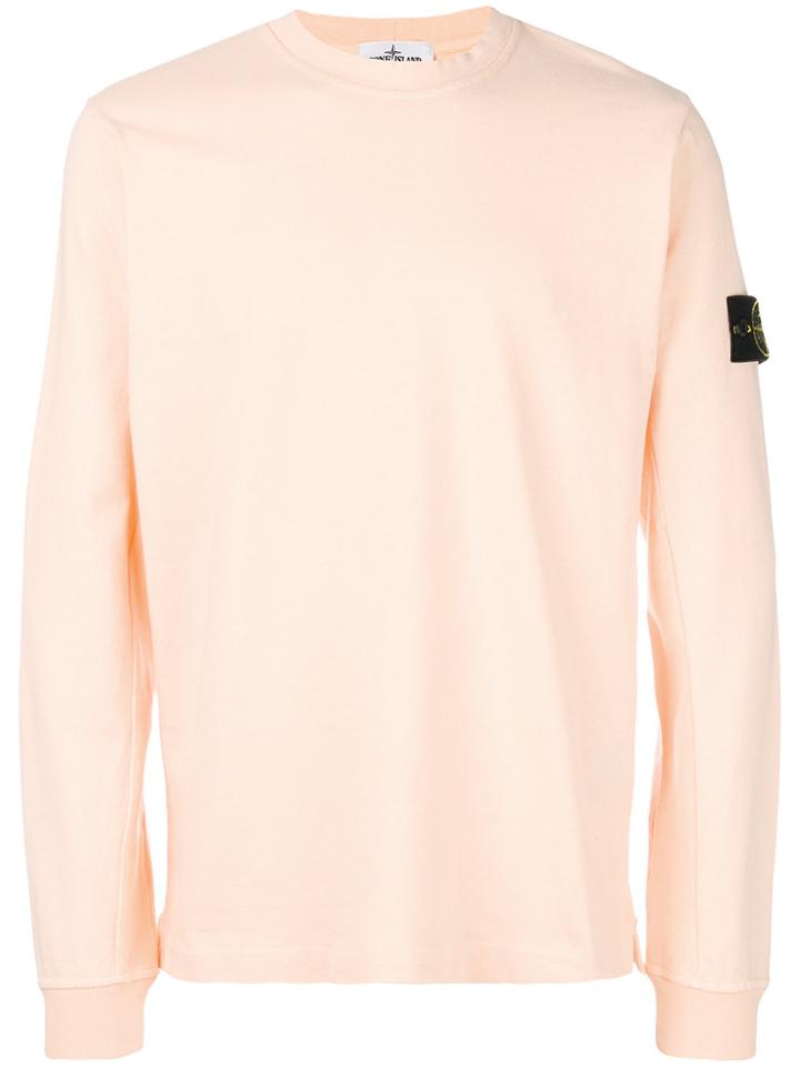 Stone Island Classic Fitted Sweatshirt - Yellow & Orange