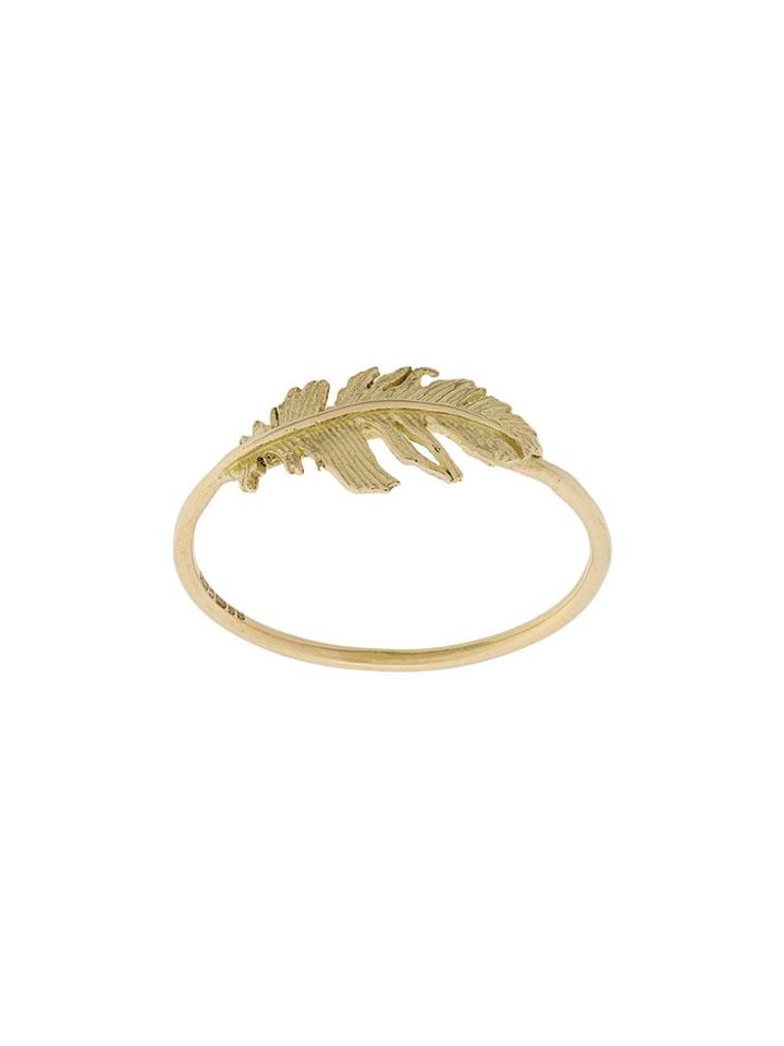 Alex Monroe Plume Ring - Gold