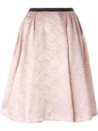 Antonio Marras Flared Brocade Skirt