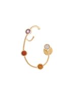 Ana Khouri Jewelled Wire Earring - Yellow