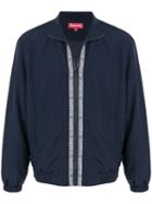 Supreme Classic Logo Taping Track Jacket - Blue