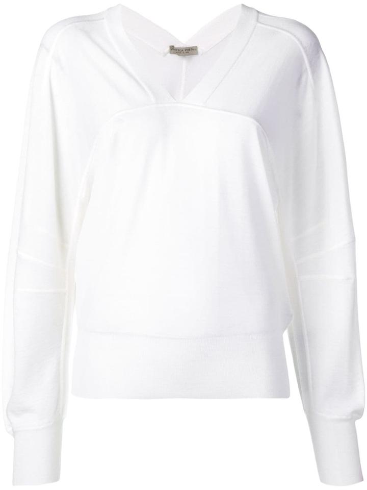 Bottega Veneta V-neck Sweater - White