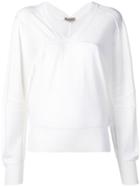 Bottega Veneta V-neck Sweater - White