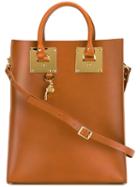 Sophie Hulme - 'albion' Tote Bag - Women - Calf Leather - One Size, Women's, Brown, Calf Leather