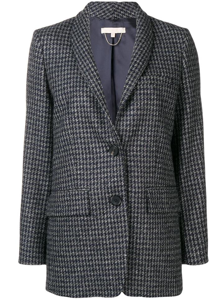 Vanessa Bruno Buttoned Up Coat - Blue