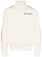 Palm Angels Rainbow Stripe Tracksuit Jacket - Neutrals