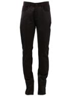 Yang Li Straight Trousers, Men's, Size: 48, Black, Cotton/polyester/polyamide