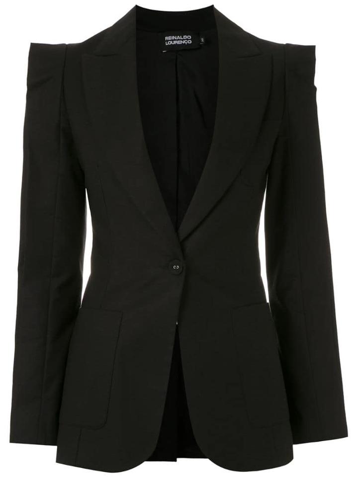 Reinaldo Lourenço Blazer Recortes - Black